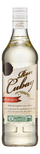 Paquete De 3 Ron Cubay Carta Blanca 3 Años 700 Ml