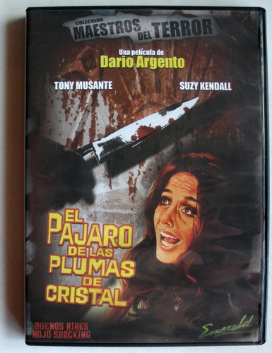 Dvd - El Pajaro De Las Plumas De Cristal - Dario Argento