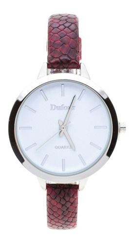 Imagen 2 de 7 de Reloj Dufour 1071 Acero Mujer Nuevo Estuche Garantía Oficial