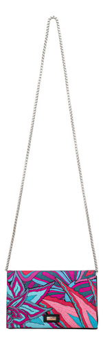 Bolsa Hook Pineda Covalin Diseño Santuario Cactáceas Color Purpurabhcnsc