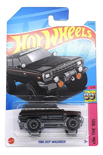 Hot Wheels # 5/10 - 1988 Jeep Wagoneer - 1/64 - Hkj63