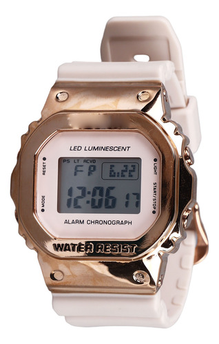 Reloj Deportivo Impermeable Con Correa Led De Poliuretano Y
