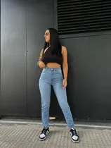 Comprar Jean Mom Elastizado Tuxon Mujer Nissie Denim
