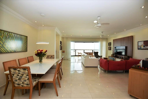 Imagem 3 de 22 de Guarujá Astúrias - Alto Padrão - Frente Total Mar - 3 Suítes - Reformado !!! - Ap04906 - 34841424