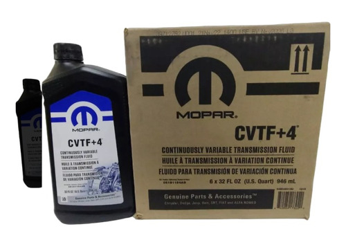 Aceite Cvt+4 Mopar Original Para Transmision 7 Piezas 