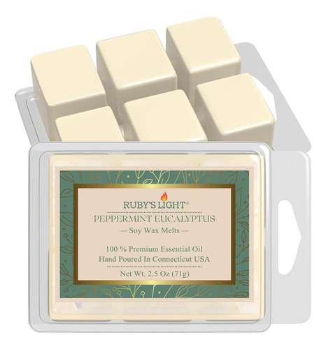 Peppermint Eucalyptus Esencial Cera De Aceite Funds | 3 Paqu
