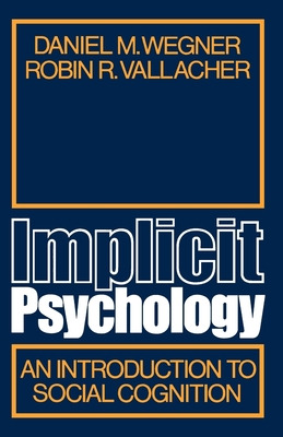 Libro Implicit Psychology: An Introduction To Social Cogn...