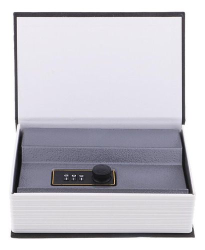 N Fuerte De Caja De Dinero Forma De Libro De Cerradura Mini