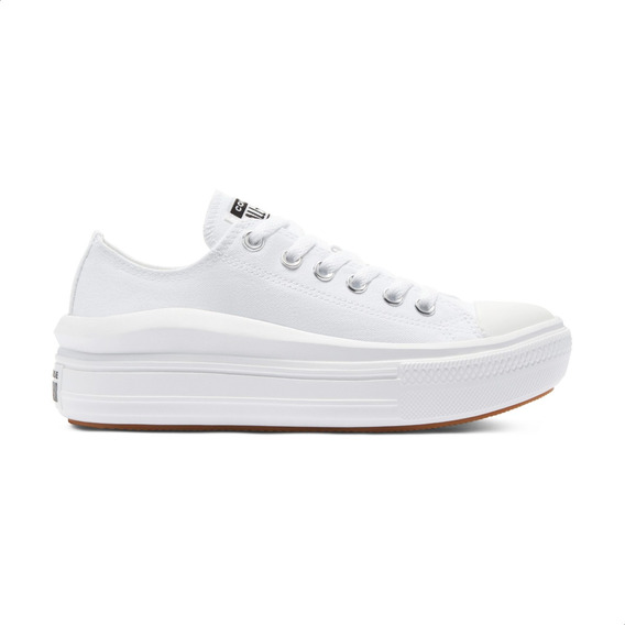 difícil Trascender letra Converse Blancos Plataforma | MercadoLibre 📦