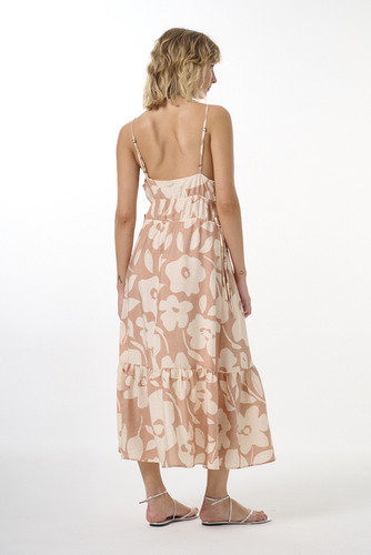 Vestido Largo Estampado Milak Mujer Sweet