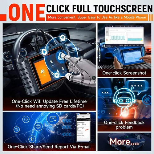Foxwell Nt710 Obd2 Diagnóstico De Carros