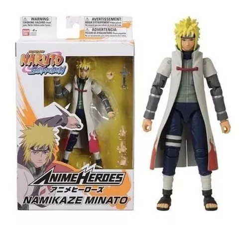 Anime naruto shippuden kakashi namikaze minato relação dos