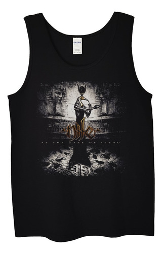 Polera Musculosa Nile At The Gate Of Sethu Metal Abominatron