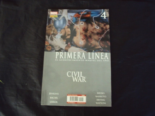 Primera Linea # 4 (panini) Civil War