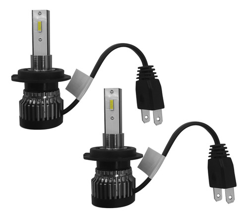 Kit Lâmpada Ultraled M7 Jr8 Atom 3700 Lumens H7 6000k