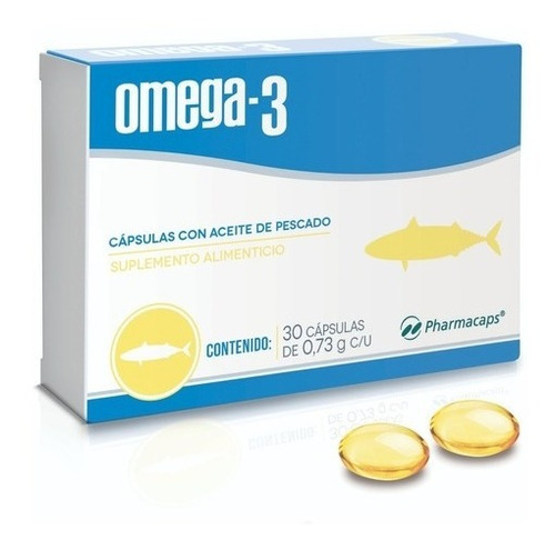 Omega 3 Con 30 Cápsulas Pharmacaps