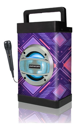 Parlante Bt Mic Karaoke Radio Fm Portatil Recargable Sp3062