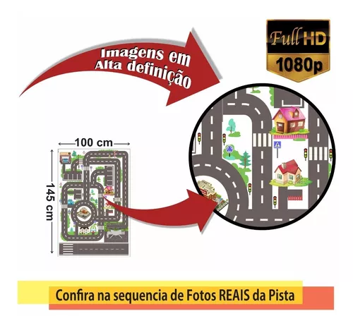 Pista Para Hot Wheels Grande Cidade P/ Carrinhos Tp04