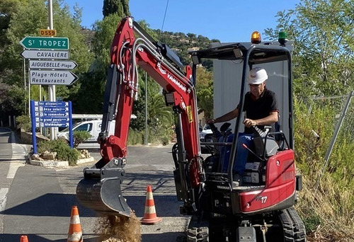 Miniexcavadora Excavadora Yanmar 2 Toneladas 1700 Kg 13 Hp