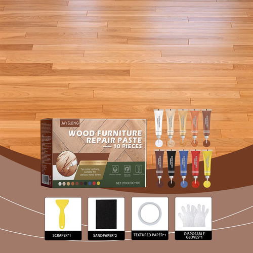 Pasta Reparadora De Muebles De Madera, 10 Unidades, 200 G