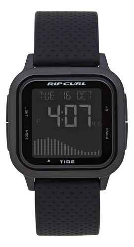 Next Tide Surfing Reloj Para Hombre, Negro (midnight Black)