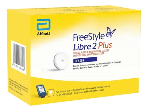 comprar Sensor Freestyle Libre 2 Plus X 1 Sistema de Monitoreo Continuo de Glucosa