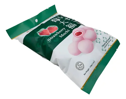 Mochi Moti Sabor De Morango Strawberry - Custard - 120g | MercadoLivre