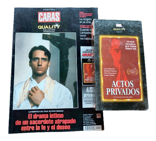 Vhs Videoteca Caras N° 14 Actos Privados