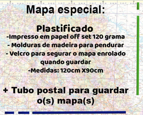 Mapa Cidade Rio De Janeiro Laminado Banner Moldura Municipio Parcelamento Sem Juros