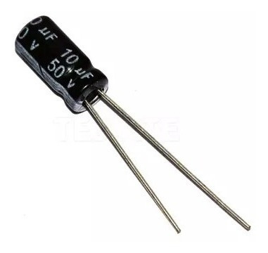 Condensador Electrolítico 10uf  50v  - 105°c - 5x11mm - Keho