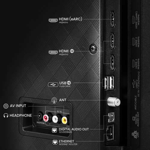 Pantalla Hisense 50 Class A7 Series 4k Google Smart Tv
