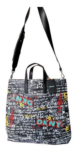 Tote Dkny Graffiti Modelo Tilly