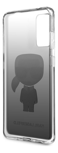 Funda Case Kalr Tpu Degradado Negro S20
