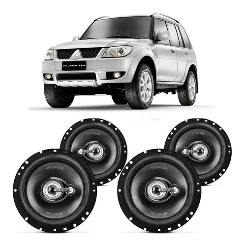 Alto Falante Nissan Frontier 2008 A 2013 Bravox 240w Rms