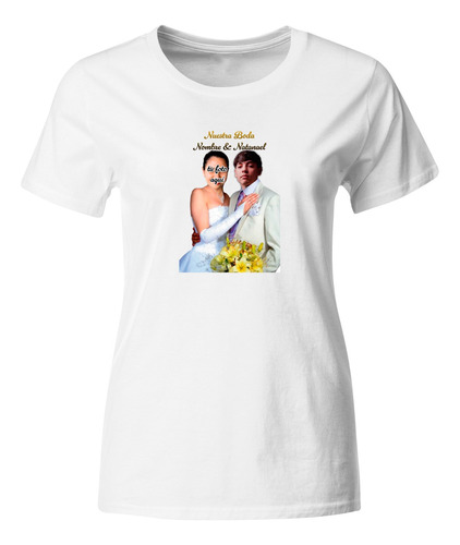 Playera Individual Lk692. Nata Cano. Personaliza Con Tu Foto