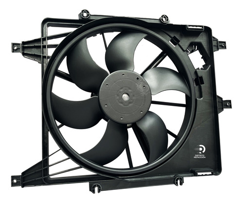 Motor Ventilador Comple P/ Renault Kangoo 1.6 2014 2015 2pin