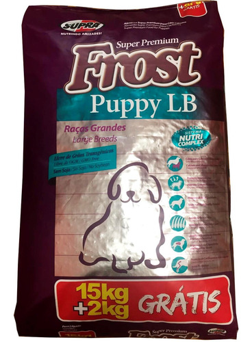 Ración Perro Frost Cachorros Grandes + Obsequio Y E. Gratis