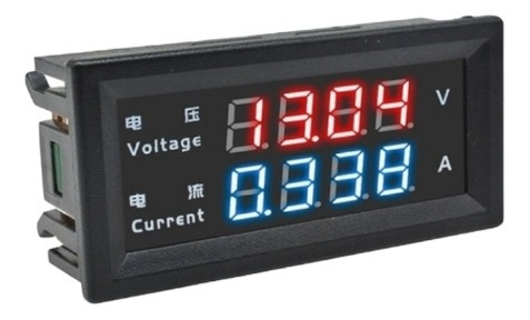 Voltimetro/amperimetro De 4 Dígitos M4430 0-100 V 0-10 A Dc