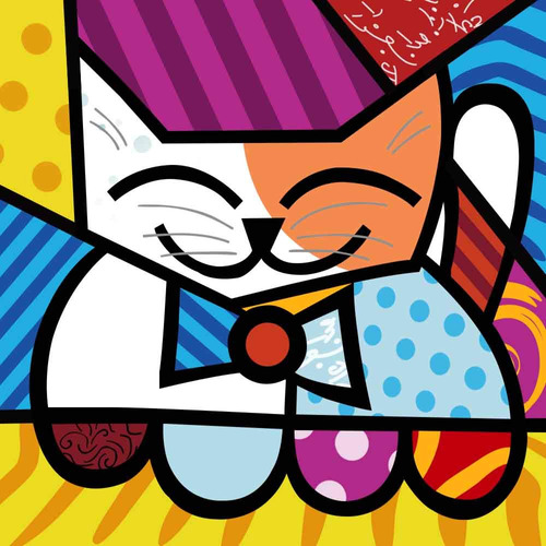 Bricolaje Pintura Al Olo Kits Numero Para Niño  Lucky Cat