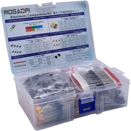 Mogaopi Electronic Component Kit & Total 1390 Pcs, Led Di...