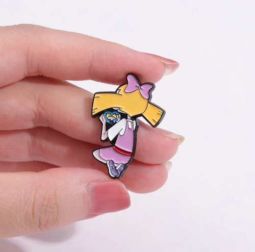 Pin Broche Metálico, Helga Pataki Hey Arnold 1 Unidad