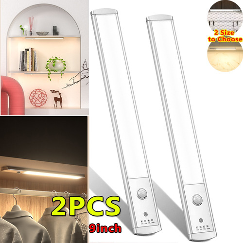 Luces Nocturnas De Cocina Inalámbricas Recargables Por Usb D Color Blanco