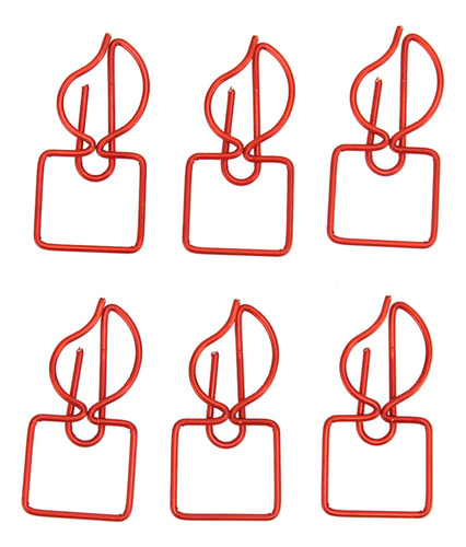 Clips De Papel Con Forma De Vela, 100 Unidades, Que Evitan R