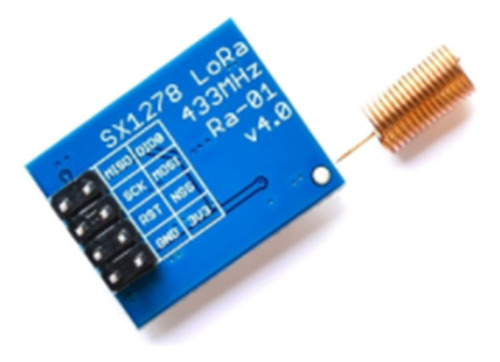 Transmisión Inalámbrica De Espectro Ensanchado Ra-01 Lora Sx