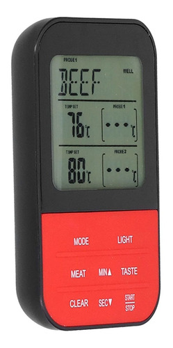 01 02 015 Medidor Temperatura Temporizador Alarma Para