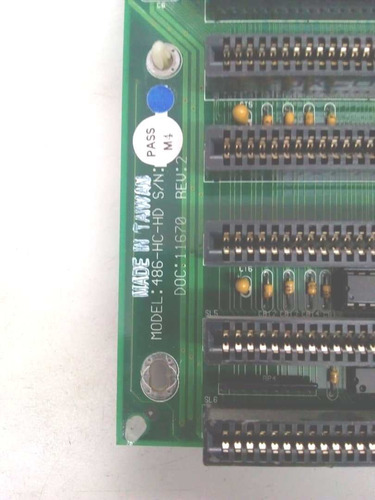 Tarjeta Madre 486 Hc-hd Cpu Intel I486 Dx, Con Ram Adicional