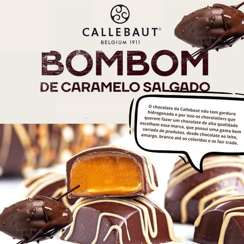 Chocolate Belga Callebaut Amargo 50,7% 805 - 400 Gotas