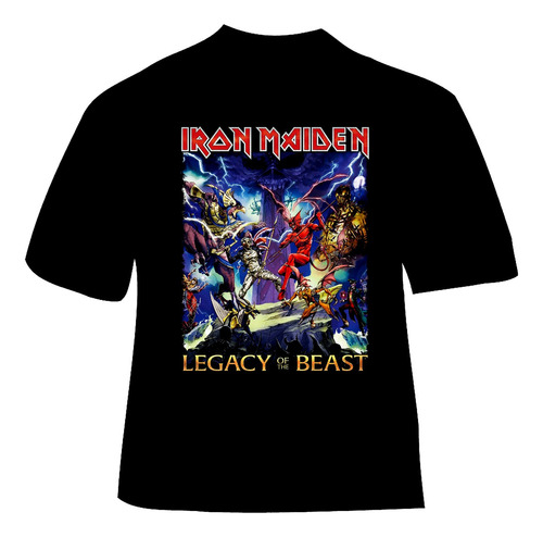 Polera Iron Maiden - Ver 063 - Legacy Of The Beast Tour