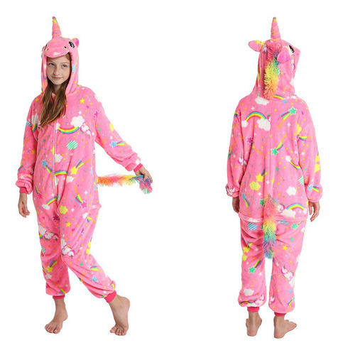 Pijama Entero Unicornio Niño Samano.uy