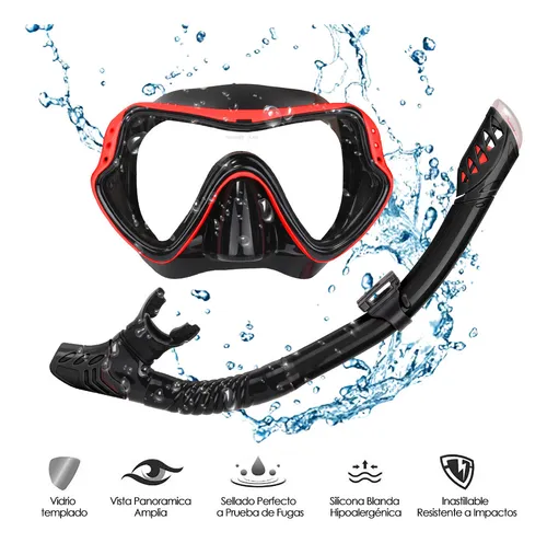 Gafas buceo cristal templado sale